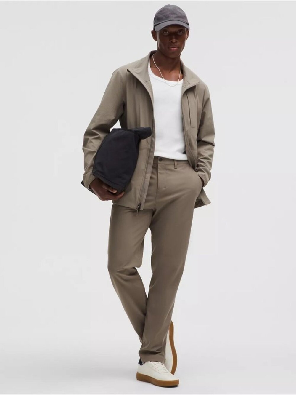 Lululemon Men's ABC Classic Fit Warpstreme Trouser in Nomad